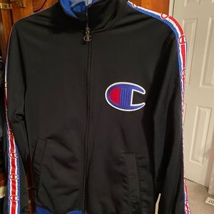 Black zippered Mens’s jacket